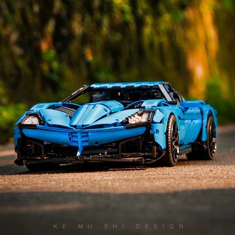 LE-J906 2700 шт. технология для Chevrolet Corvettes Grand Sport Il Toro Azzurro подходит модели MOC 31189