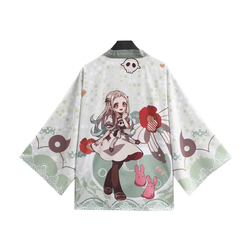 Yugi Amane Nene Yashiro плащ Haori костюм для косплея унитаза Jibaku Shounen Hanako kun Kimono Yukata Вечерние