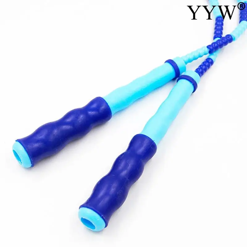 Soft TPU Beads Jumprope Skipping Rope Jumping Nylon Jump For Adult Kids Training Speed Indoor Sport Fitness Equipment | Спорт и