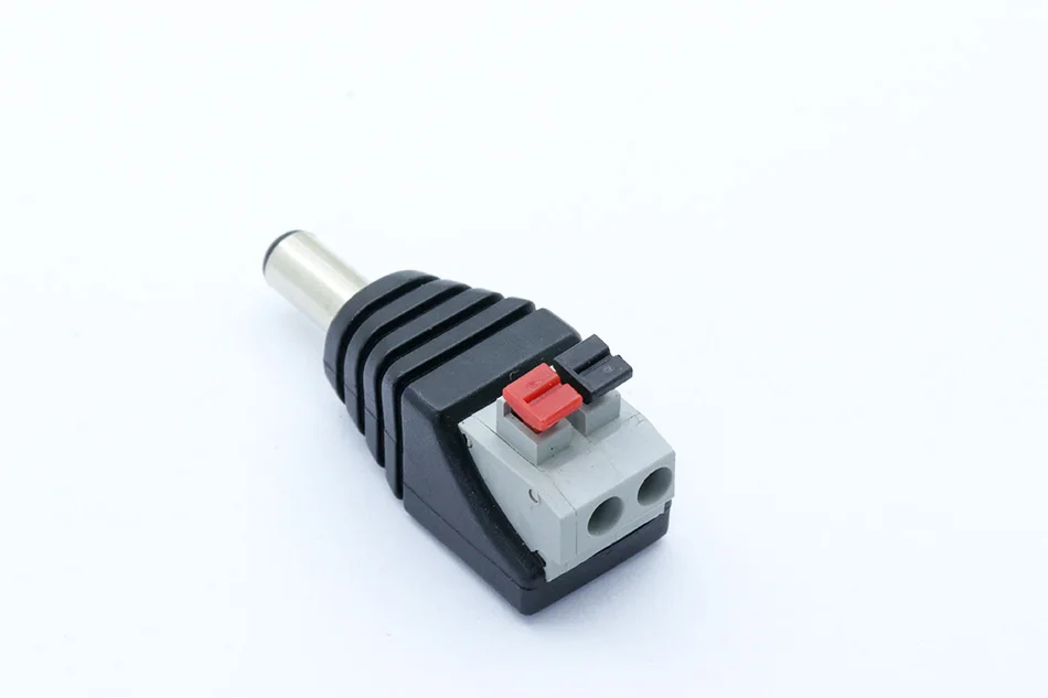 8 шт. DC Balun коннектор 5,5x2,5 мм Balun штекер+ гнездовой разъем CCTV питания AV провода разъем AV провода терминалы DC Balun набор