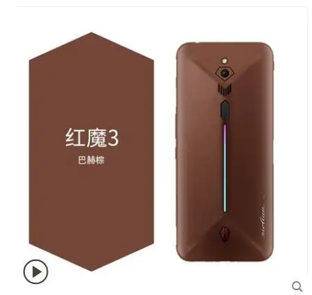 Роскошный чехол из натуральной кожи для zte nubia Red Magic 3 s. Кожаный чехол для телефона zte nubia Red Magic 3 на 360 градусов