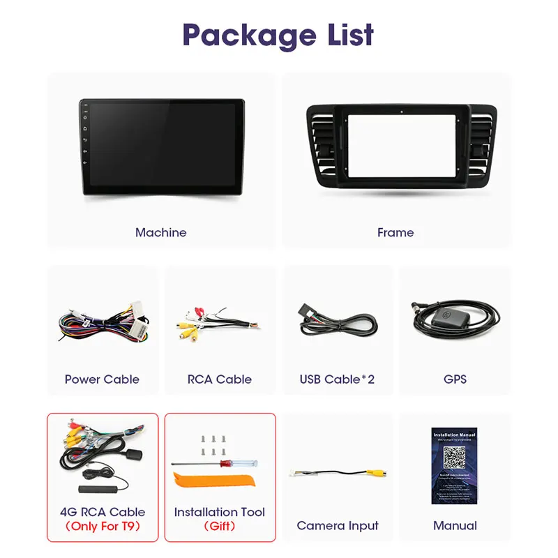 

Android 10 2 Din Car Stereo Audio Radio for Subaru Outback 3 Legacy 4 2003-2009 Multimedia Video Touch Screen Player Speaker MP5