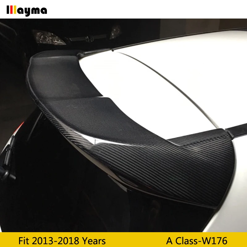 Стильный спойлер PIECHA для заднего багажника из углеродного волокна Benz A класса A180