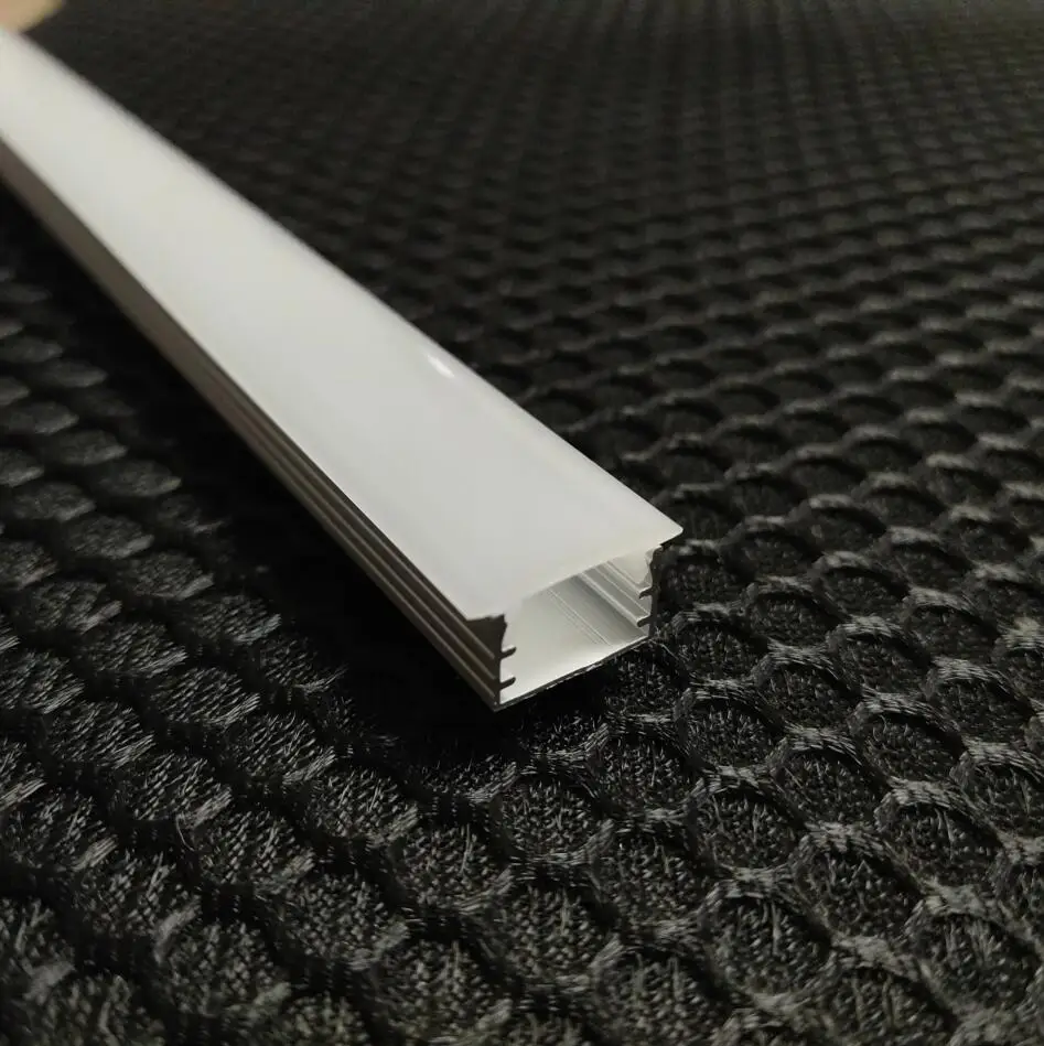 

Free Shipping Aluminum And Pc Diffuser Extrusion Body Material Recessed Aluminum Led Profile For Strips 2M/Pcs 40M/Lot