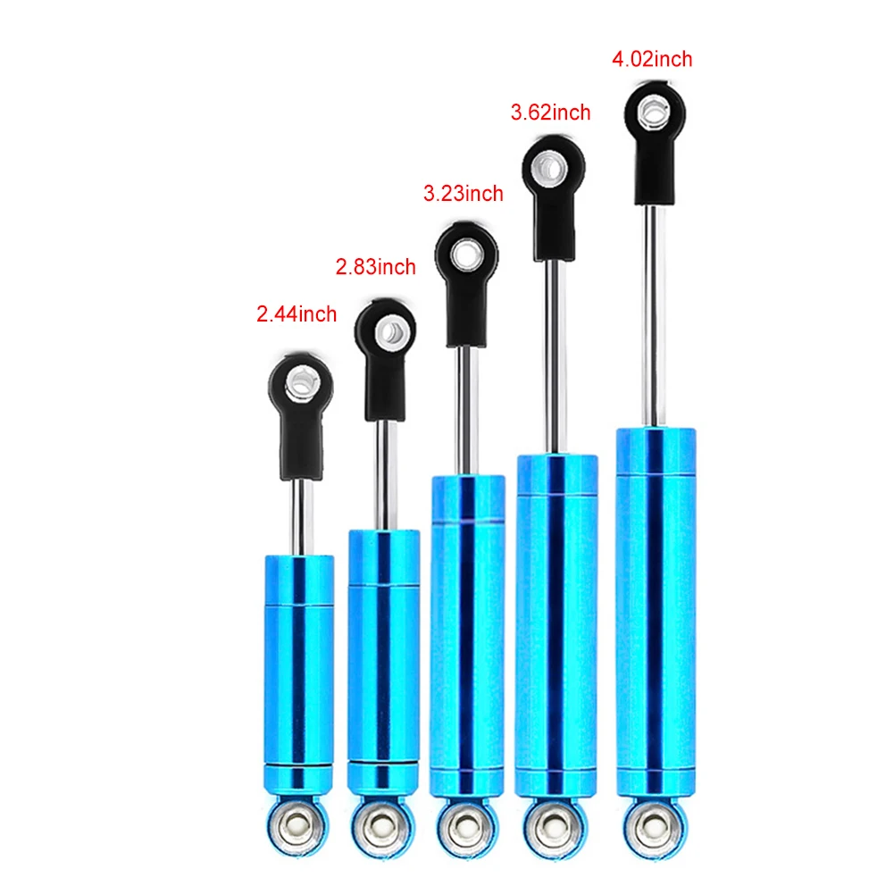 

Aluminum 62-102mm Shock Absorber for 1/10 RC Car Crawler SCX10 90046 TRX4 D90 Remote Control Car Upgrade Parts Spare
