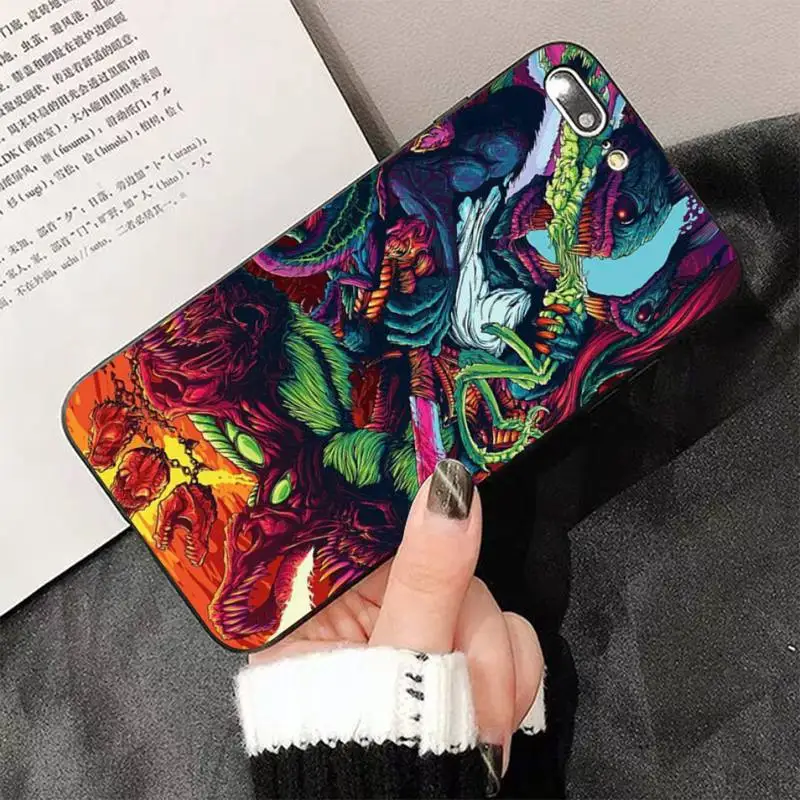 TOPLBPCS Hyper Beast Cs go черный чехол для телефона Корпус iPhone 8 7 6 6S Plus X 5 5S SE 2020 XR 11 pro XS
