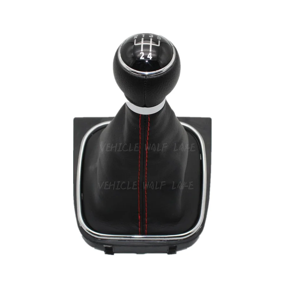 Для VW Golf 6 A6 MK6 GTD GTI R20 2009 2010 2011 2012 2013 Стильный автомобильный Новый 5-скоростной рычаг