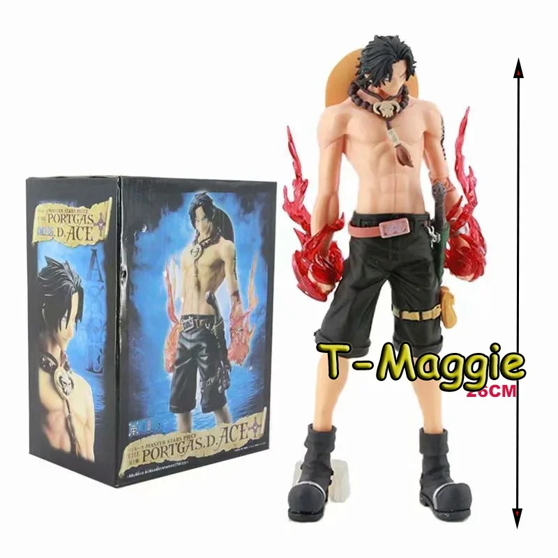 

Anime One Piece Oversized Assembly Portgas D Ace Ace Fire Fist Fighting PVC Action Figure One Piece Collection Model Toys 26CM