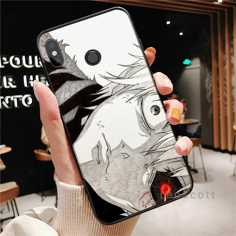 

Tokyo Ghoul Trendy Anime Phone Case For Xiaomi Redmi note 4 4X 8T 9 9s 10 K20 K30 cc9 9t pro lite max