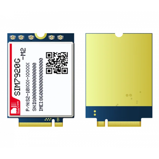 Модуль SIMCOM SIM7920G LTE Cat20 M.2 многополосный с поддержкой серии SIM7906/SIM7600 Wi-Fi и совместим