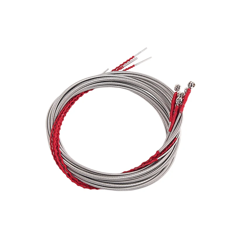 Набор из 5 стальных струн для 5-струнной бас-гитары отличная замена долговечность