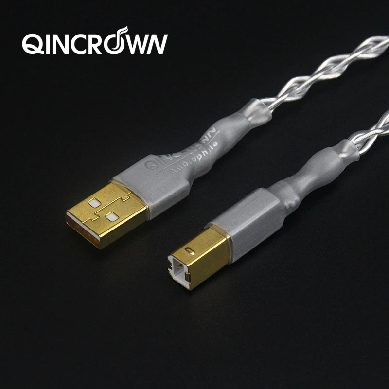Alta fidelidade nordost banhado в Прата + эскудо Кабо usb de alta qualidade tipo a para Тип b Кабо-де-dados высокое |