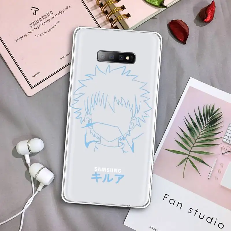 

HUNTER x HUNTER HxH Gon Killua Anime Phone Case Transparent For Samsung Galaxy S A 5 7 8 9 2015 20 edge plus 10 e lite 2019