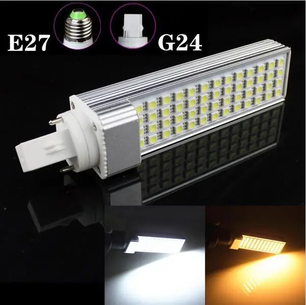 Светодиодные лампы E27 G23 G24 5 Вт 7 9 11 13 светодиодная лампа кукуруза SMD 5050 точечный