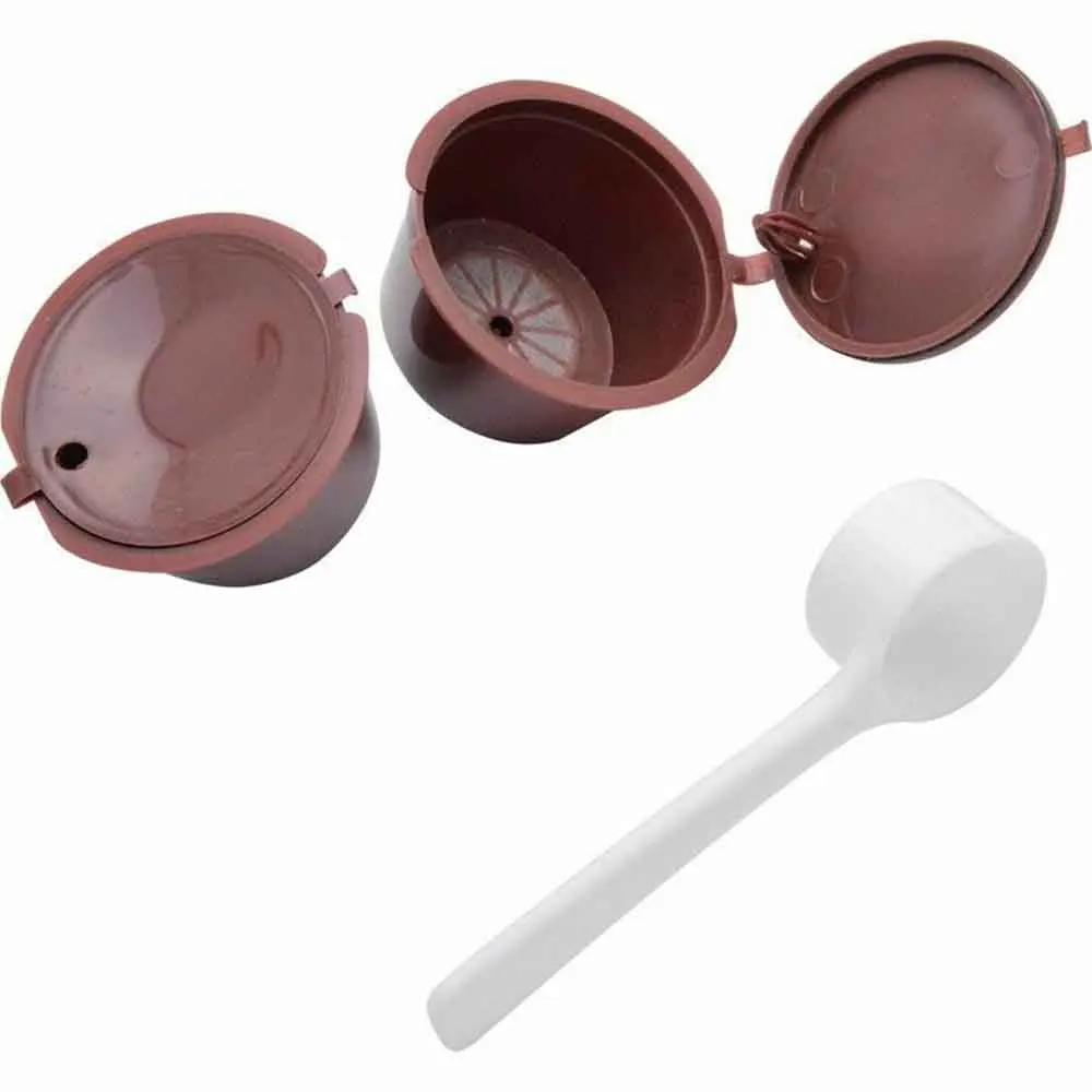 10 шт. многоразовые капсулы для фильтров кофе Dolce Gusto в комплекте капсул ложка и