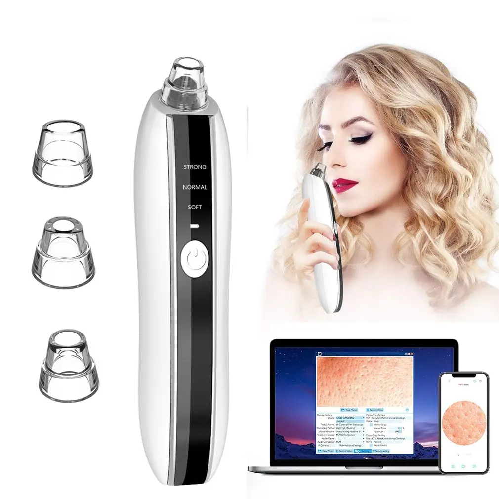 

Blackhead Meter Pore Cleaner Visualization Electric Blackhead Remover Beauty Skin Care Tool With Camera Vacuum Cleaner Skin Care