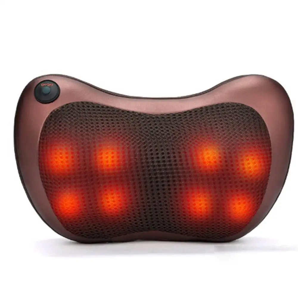 

Multifunctional Car Home Cervical Spine Massager Neck Waist Back Heating Kneading Infrared Therapy Shiatsu Massage Pillow