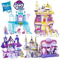 hasbro my little pony toys friendship is magic house toy for girls canterot castle toys suit pony doll child christmas gifts