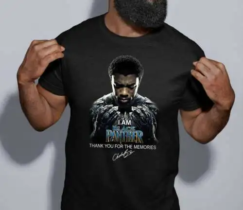 

Rip Chadwick Boseman T-shirt, Panther shirt, Wakanda Forever shirt