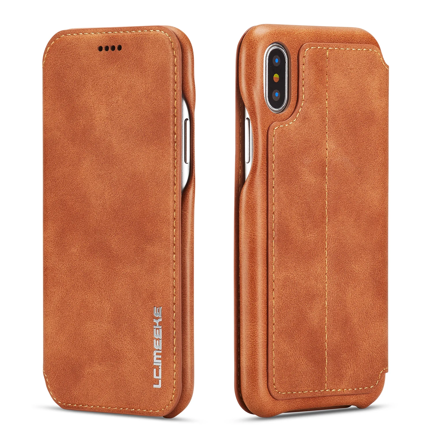 Чехол для Телефона iphone X XS MAX роскошный кожаный чехол книжка IPHONE XR бумажник