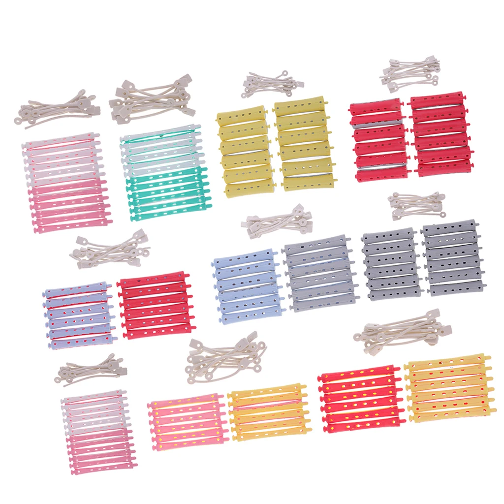 12 шт. щипцы для завивки волос набор сделай сам инструменты салона красоты резинка