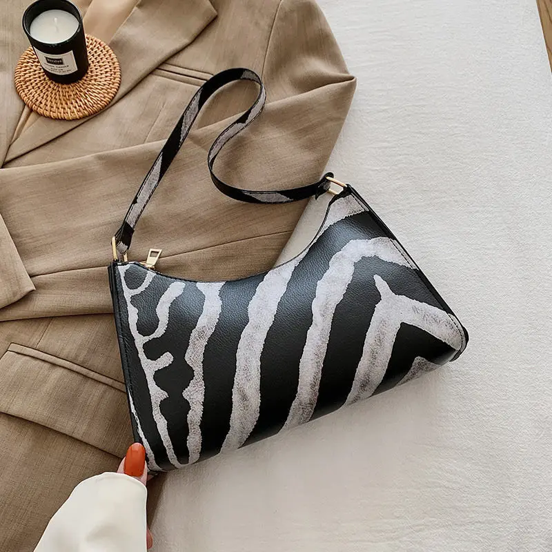 

Винтажные женские сумки-хобо из коровьей кожи, дамские маленькие сумочки на плечо, модный Леопардовый женский клатч, кошелек для подмышек
