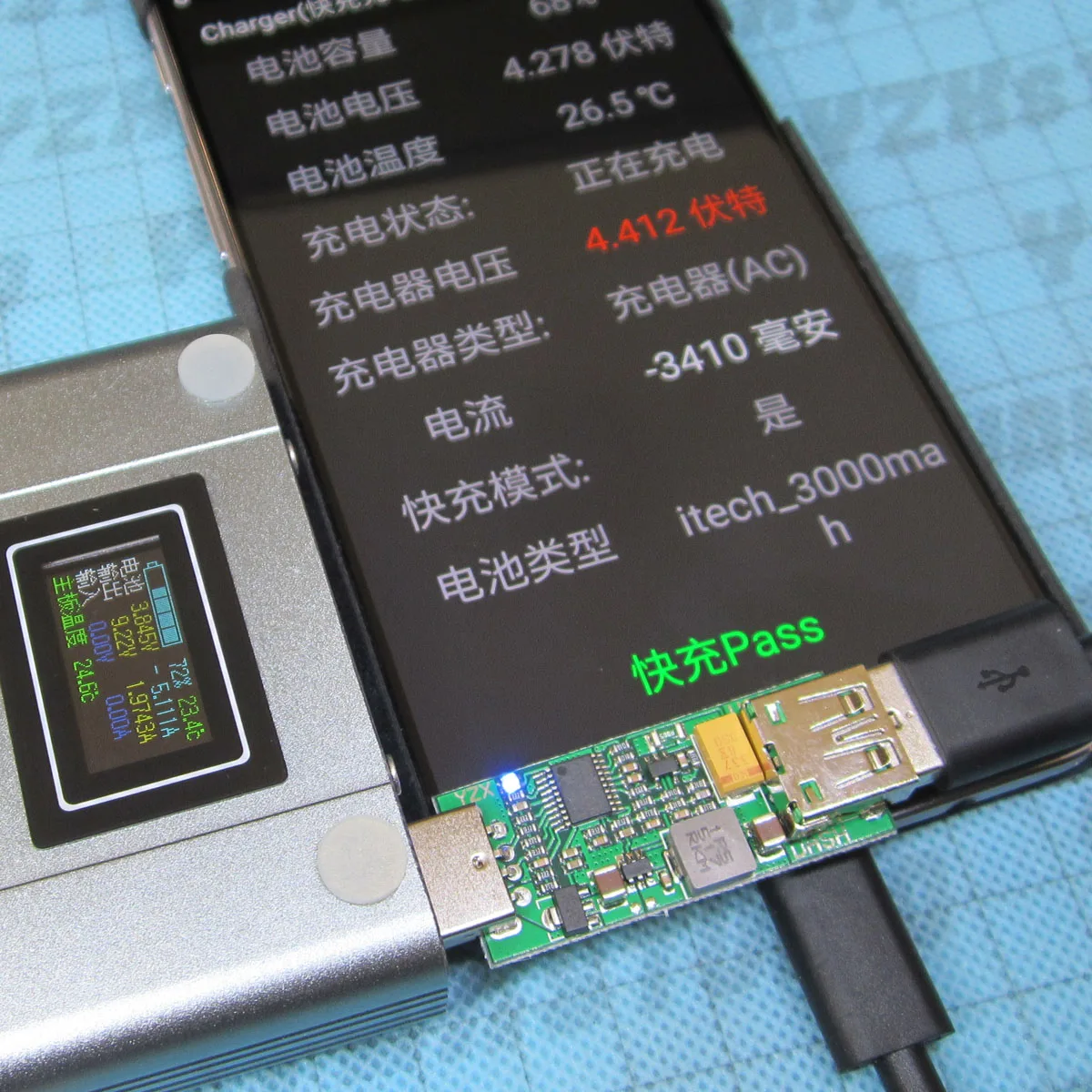 

QC2.0 3.0 to VOOC DASH Fast Charge Module QC 3.0