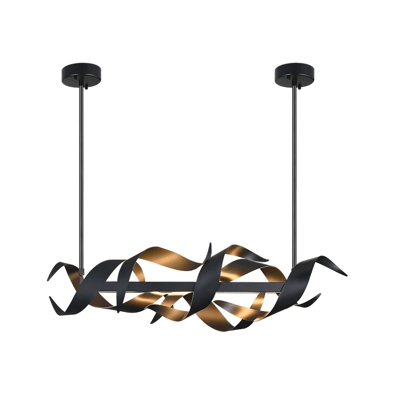 구매 노르딕 레스토랑 주방 나카지마 LED 샹들리에 110V-220V 간단한 철 아트 라이트 럭셔리 거실 바 샹들리에 조명