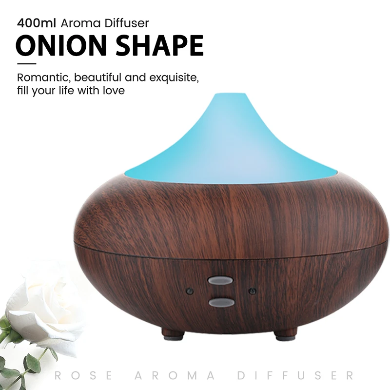 220 мл деревянный луковый Арома ультразвуковой увлажнитель воздуха эфирное масло