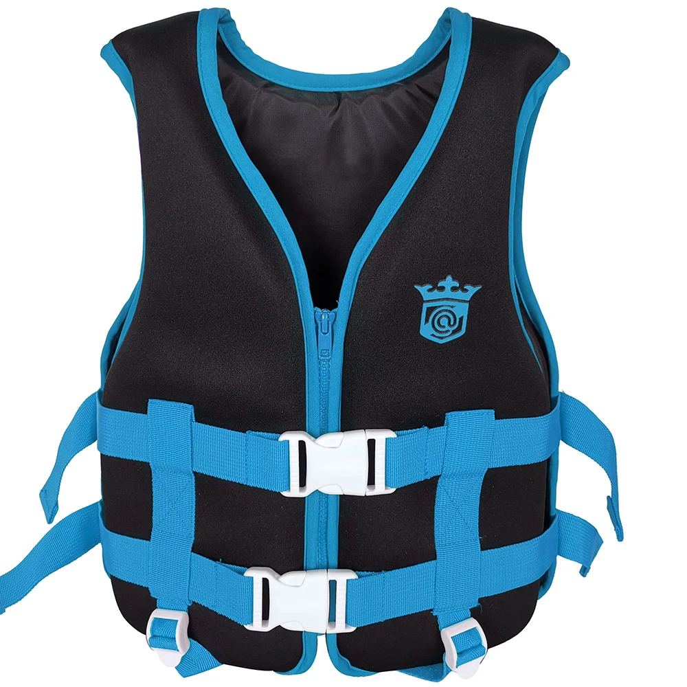 

2021 Children's Swimming Summer Breathable Float Vest Swimming Jacket Neoprene Leg With Safety Vest Water Sports Equipment