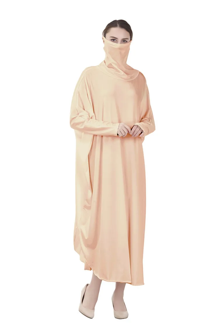 Рамадан мусульманская Паранджа абайя Женская молитвенная Одежда Мусульманский