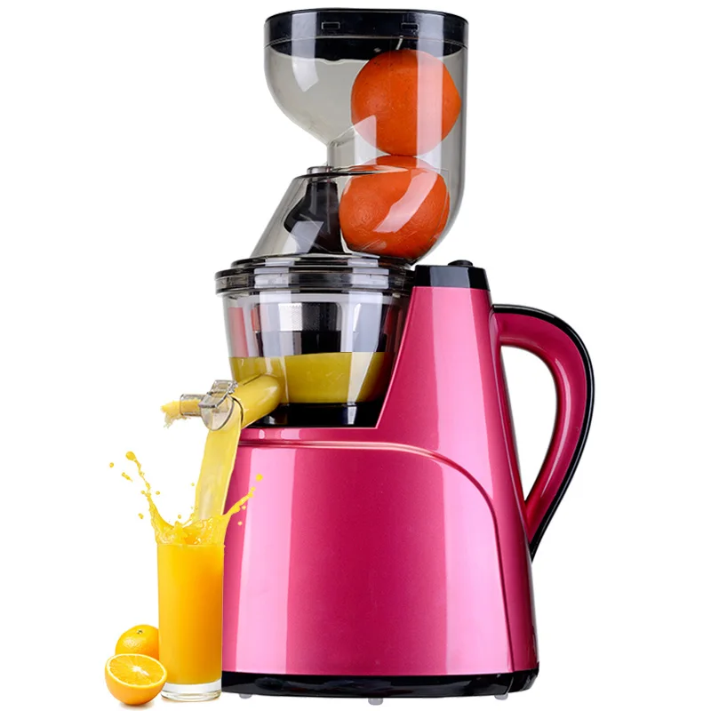 

Hot sale Large Feed Chute Whole Slow Juicer wide feeding tubes Quiet low speed juice extractor for fruit vegetable citrus
