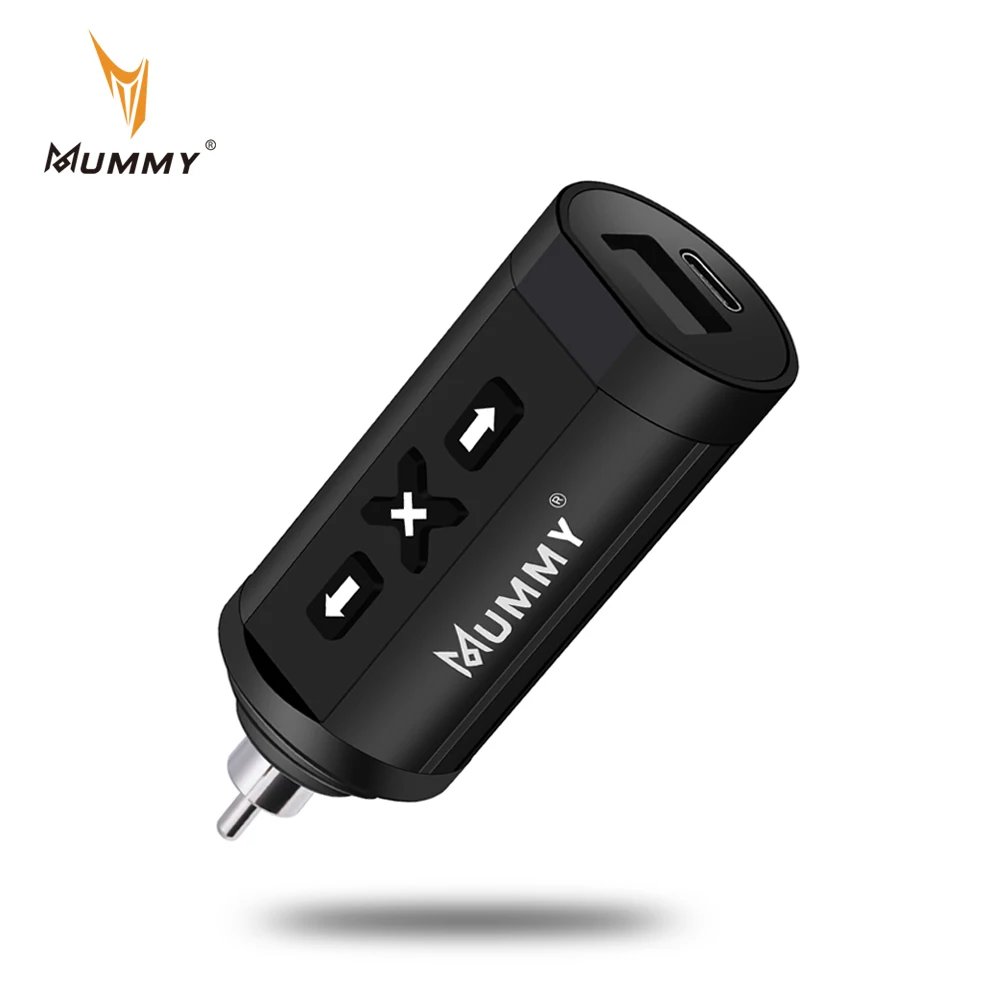 

Mummy Custom Aluminium Polymer Battery 2200Mah Capacity For RCA Connector Tattoo Machine LED Digital Display Battery