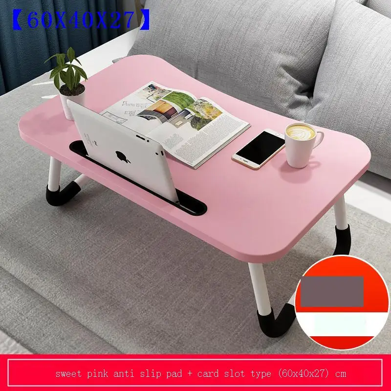 

Small Dobravel Escritorio Mueble Tafelkleed Biurko Bed Standing Lap Laptop Notebook Mesa Bedside Study Table Computer Desk