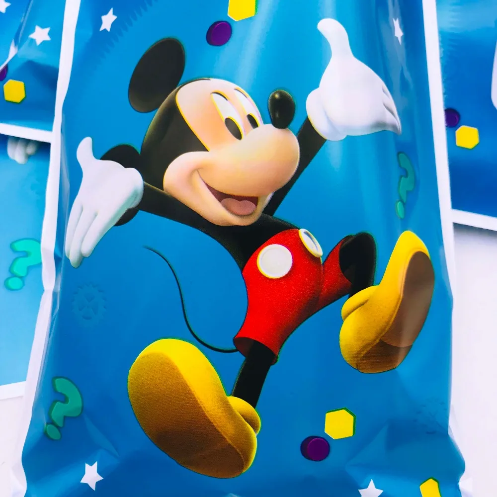 10 шт. комплекты с украшениями в виде Микки Мауса для маленьких мальчиков и