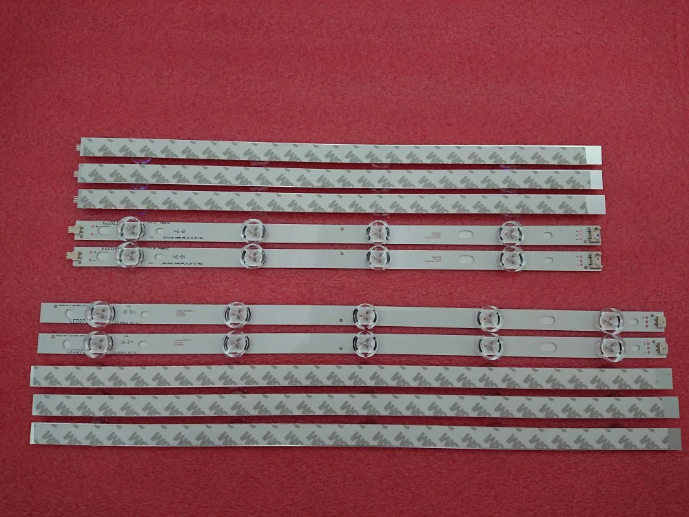 

New 10set=100 PCS LED backlight strip for LG 42ln5460 42ln5300 42LN5750 innotek POLA2.0 42 inch A B POLA 2.0