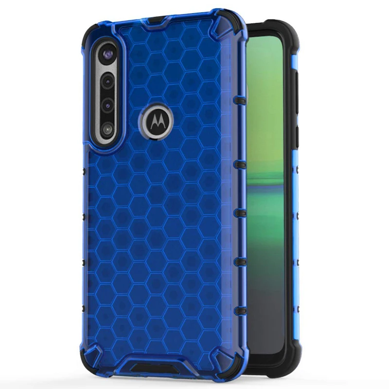 Чехол для Motorola Moto One Macro Силиконовый противоударный усиленный жесткий защитный