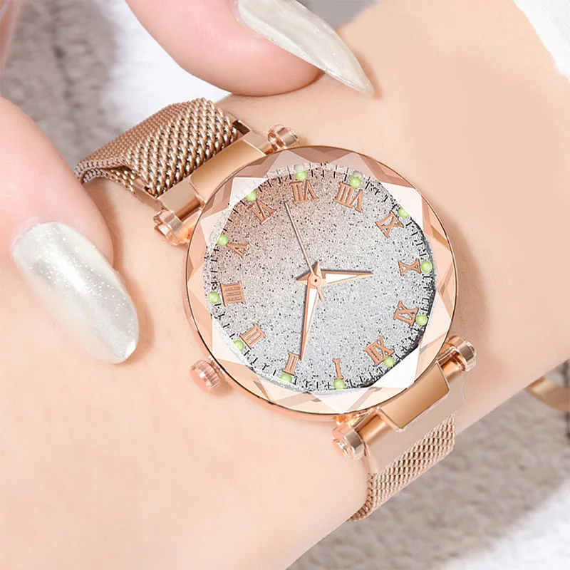 Женские часы 2020 модные женские с кристаллами от известного бренда Кварцевые