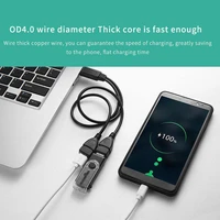 usb 2 0 a male to 2 female dual usb female jack y splitter hub power cord adapter cable connector converter