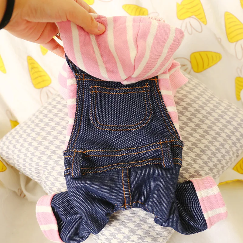 Теплая одежда для собак на осень и зиму зимний комбинезон с четырьмя ногами