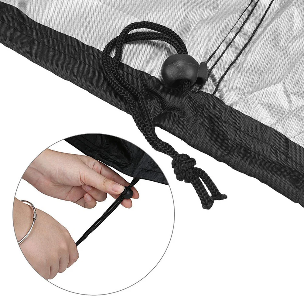 

Furniture Cover Watertight Sofa Couch V Shaped Mildew Resistant Easy Clean Anti-dust Outdoor Patio Garden Furniture Protector