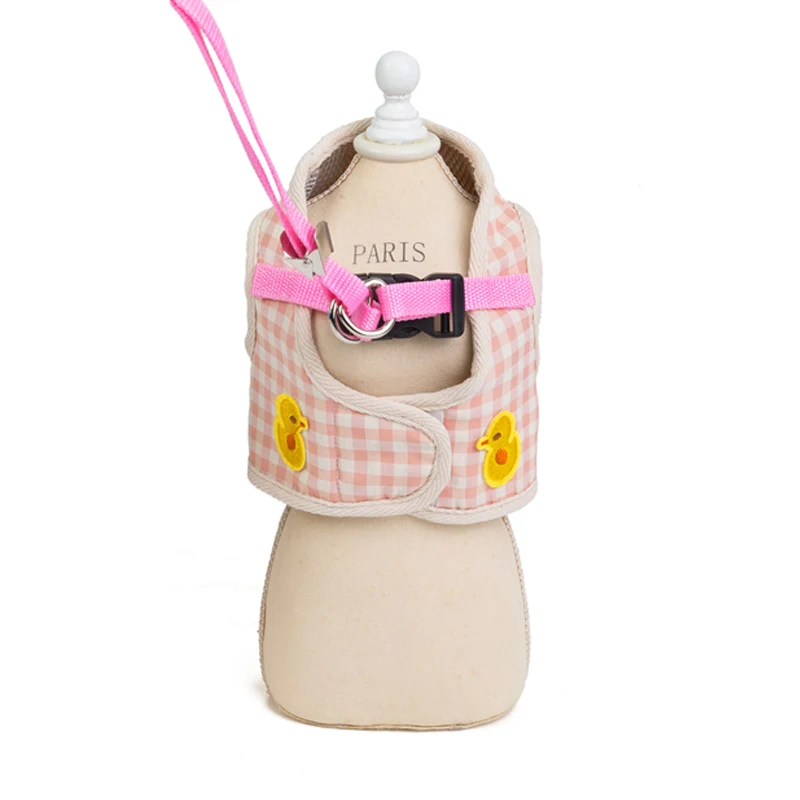 

Small Cute Pet Dog Harness and Leash Set Cat Puppy Vest Harness Collar For Small Medium Dog Harnesses Cute Girl Pug Pitbull