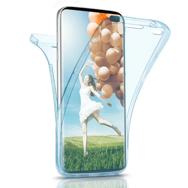 Чехол 360 градусов полный корпус для huawei P Smart P10 P20 P30 Pro mate 10 20 Lite Honor 10i Y5 Y6 Y7 силиконовый чехол Бампер