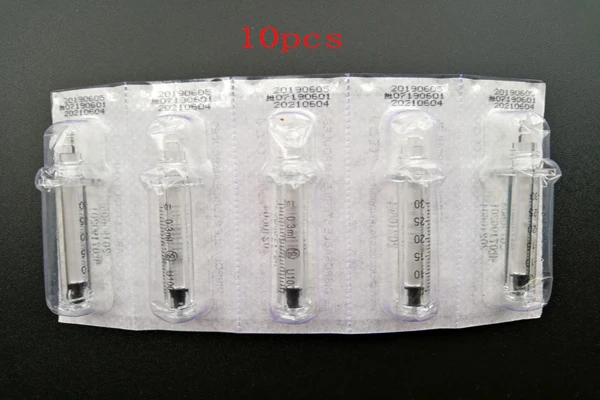 10pcs 0.3ml ampoule Стабилизатор давления мезо injuction пистолет гиалуроновая ручка Verstuiver Мезотерапия пистолет thesera ручка подъема лица губ гиалуронзуур ручка - Номер модели: 10pcs 0.3ml ampoule