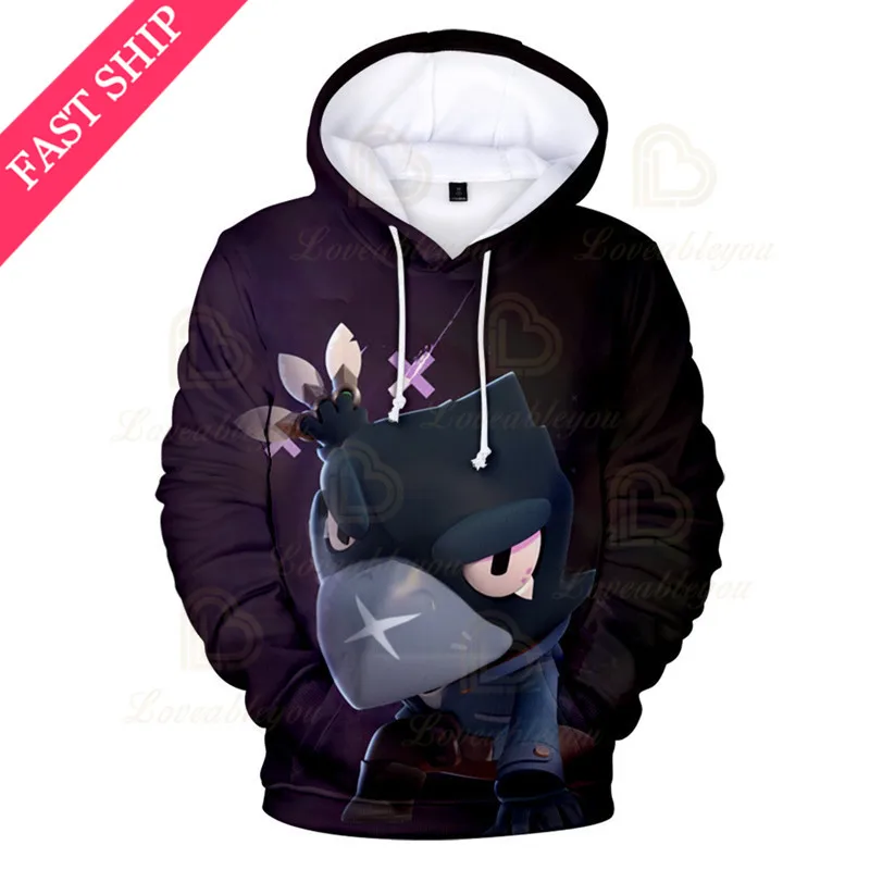 Толстовка детская с 3D-принтом Шипы и звезды для мальчиков девочек 3-14 лет | Детская