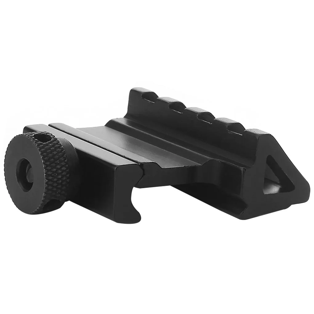 

45 Degree Angle Tactical Scope Mount Aluminum 4 Slot Side Rail RTS Sight Rail Airsoft 45mm 20mm Picatinny Pistol Base Adapter