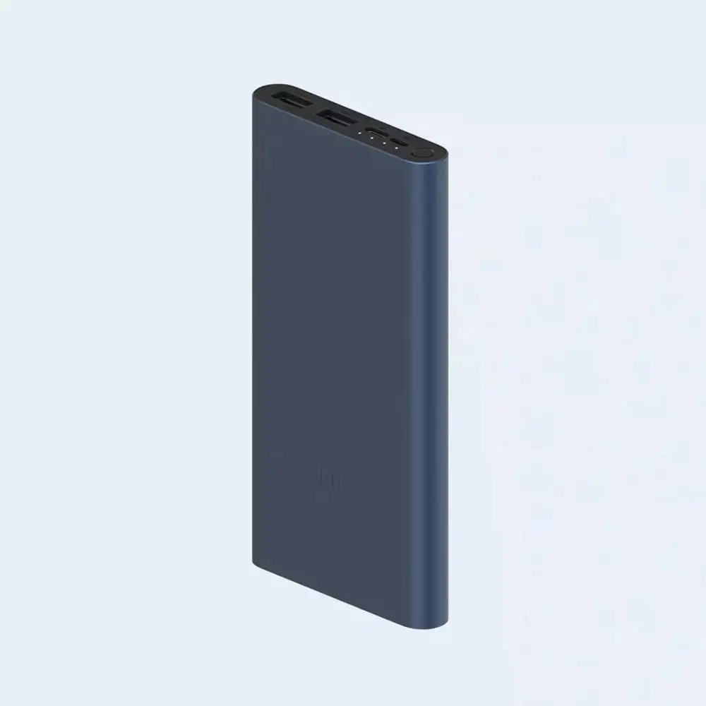 Xiaomi Power Bank 3 10000 мАч PLM13ZM USB Type C QC3.0 Быстрая зарядка Mi Powerbank портативное зарядное