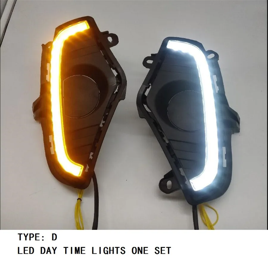 Внешние автозапчасти передние грили светодиодные противотуманные фары дневные