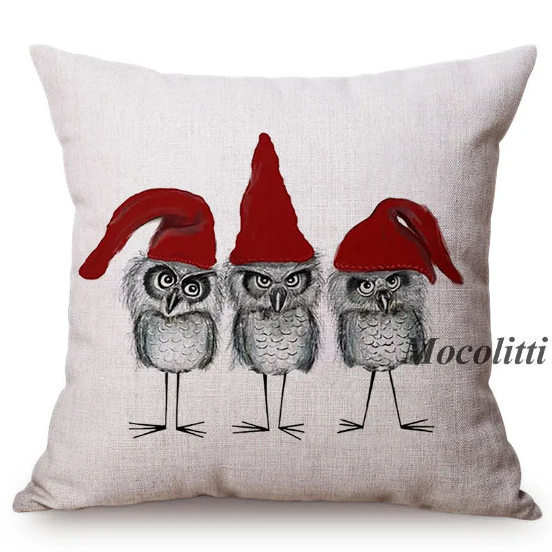 Новогодний декоративный Чехол-Подушка для автомобиля дивана | Дом и сад