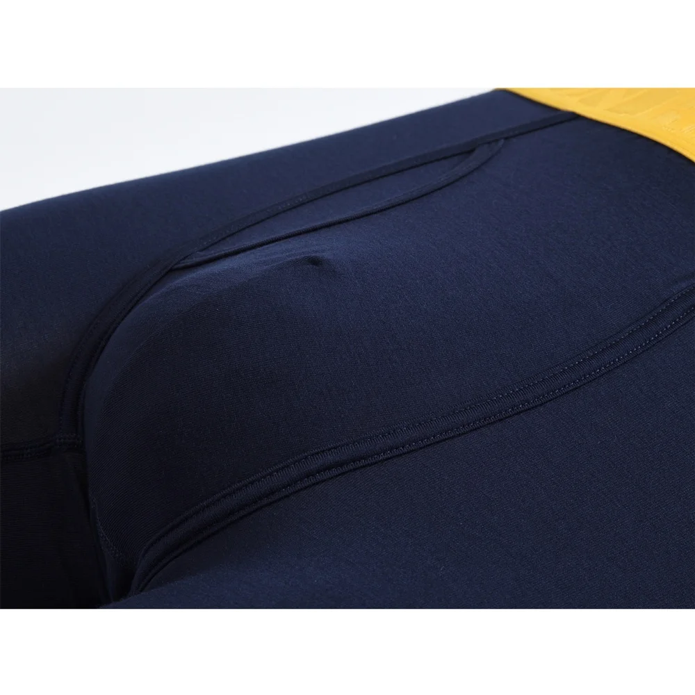 

Men's Underwear Male Boxer Briefs Men's Loose Flat Angle Pants Solid Color 3 PCS